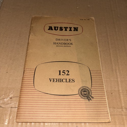Austin drivers handbook 152