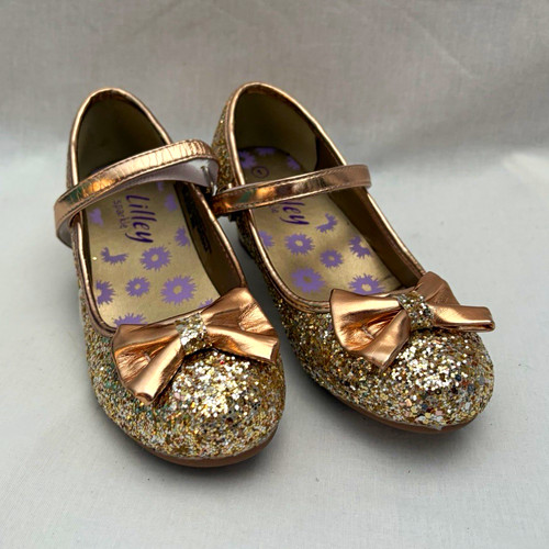 Lilley girls gold - gold, glitter