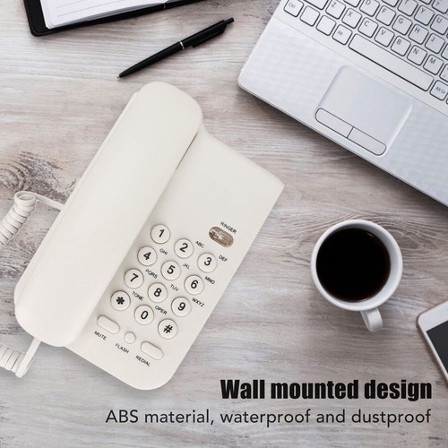 Wall mounted wired telephone - wired,