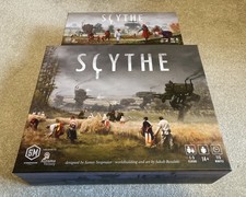 Scythe Board Game + Invaders From Afar Expansion - 100% complete, played once