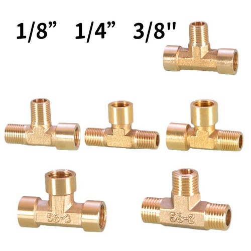 Brass bsp shape - brass, t-shape