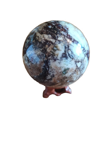 Gem crystal rock sphere - crystal,, rock,