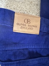 Oliver Brown Petrol Blue