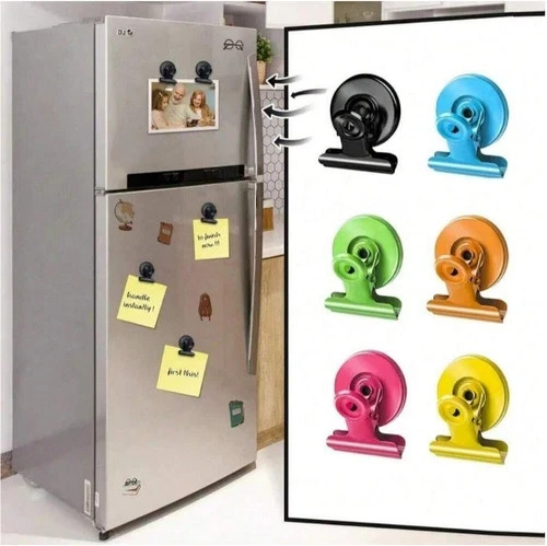 Fridge magnet clips - fridge, magnetic