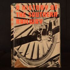 1936 History of the Southern Railway C F D Marshall Dustwrapper Folding Plates