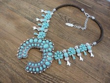 Turquoise Silver Squash