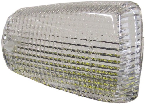 Indicator lens front clear - front,