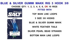 SHAKESPEARE SALT BLUE & SILVER