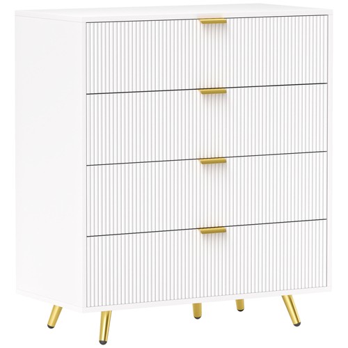 Homcom chest drawers with - chest,