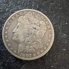 1897-O $1 Morgan Silver Dollar. 