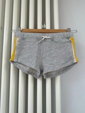 Girls Zara Grey Yellow Shorts