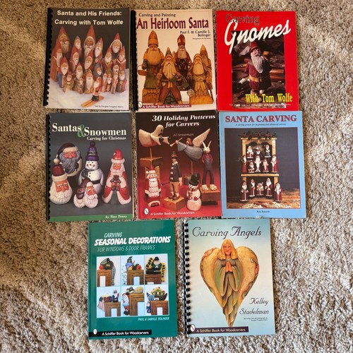 Wood carving books - 8,