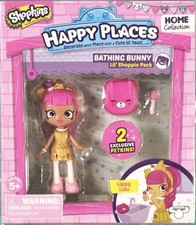 Shopkins Happy Places Bathing Bunny Lippy Lulu Mini Doll