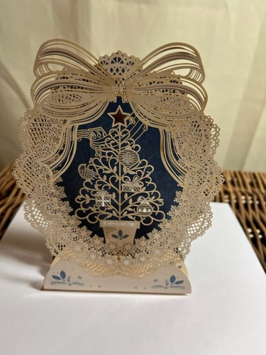 Lace effect christmas tree - 3d,