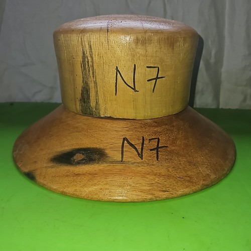 Wooden hat block millinery - ,