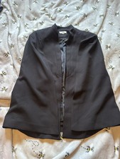 Black Cape-style Smart Jacket