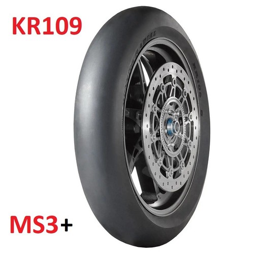 Motorcycle slick tyre dunlop - motorcycle,