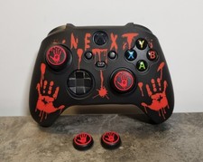 Bloodstained Hands Radium Engraving Case For Xbox Series SX Controller Halloween