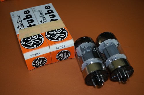 Nos 6550a tubes - nos, ge