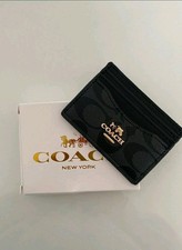 Coach Black And Grey Card