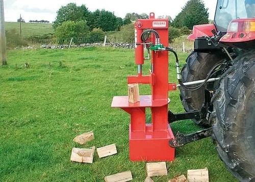 Tractor mounted log - mounted,