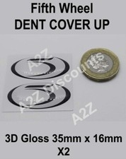 2 Fifth Wheel Miniature Resin