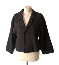 SHIRIN GUILD Pure Lambswool Jacket (Small)