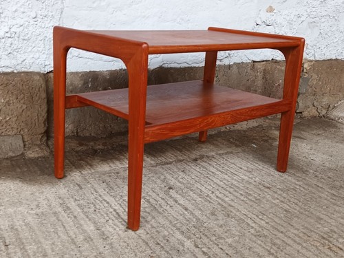 Teak serving table side - serving,