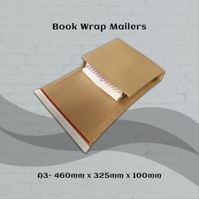 Manilla Brown Book Wrap Mailer