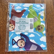 Vintage Teletubbies Gift Wrap