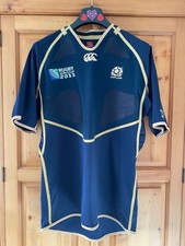 SCOTLAND NATIONAL TEAM 2011 WORLD CUP RUGBY UNION SHIRT CANTERBURY 3XL
