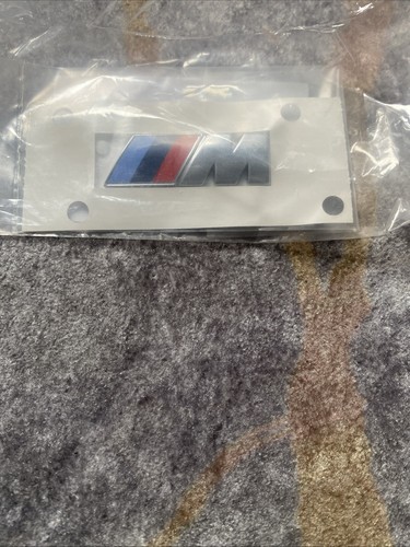 Genuine bmw sport badge rear - bmw, m