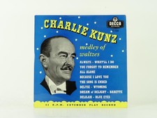 CHARLIE KUNZ MEDLEY OF WALTZES (38) 9 Track 7" Single including Picture Sleeve D