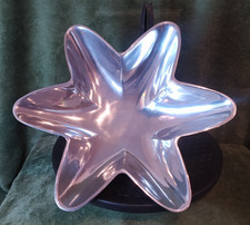 Star-Shaped Silver Metal Bowl