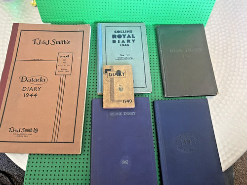 Ww2 written diaries 1940 - diaries,