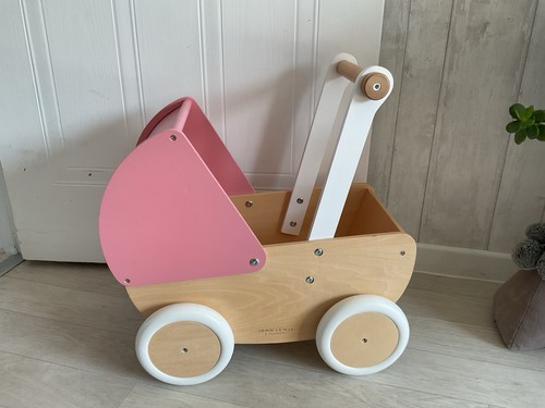 John lewis wooden - dolls, pram