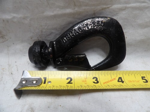 Hoist crane hook length - hoist, 4-1/4"