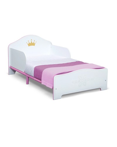 Kids toddler wood bed - wood, princess