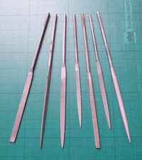 Genuine Stubs Needle File set of 7 Files. Engineers Jewellers.