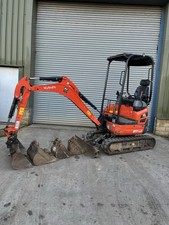 Kubota U17-3a ONLY 830hrs 2020 4 Buckets Mini Digger JCB Cat Volvo Quick Hitch