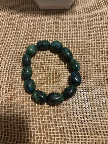 Natural chrysocolla beads - chrysocolla,