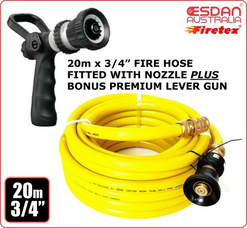 Fire fighting yellow hose 20mm - fire,