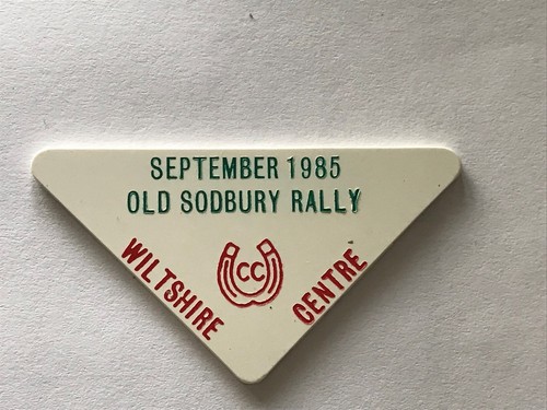 Caravan plastic plaque - caravan,