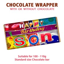 Happy Birthday Son Chocolate