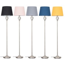 Tall Barely Twist Floor Lamp