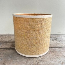 Vintage 60s 70s Hessian Drum