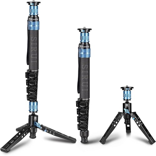 Carbon fibre monopod 140cm - carbon, for