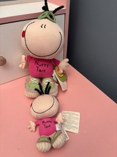 Vintage Rare Russ Bubblegum Bods " Nutty Tart” and keyring 