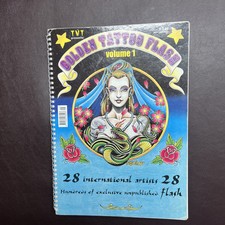 Golden Tattoo Flash Volume 1 Rare Book Filip Leu