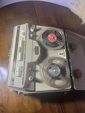 Vintage 1963 Cossor Reel Tape Player Recorder 2 Heads 